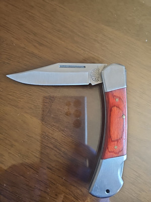 Vintage MAC TOOLS Pocketknife Jack Knife Patina Collector 7+ Inch Overall Length