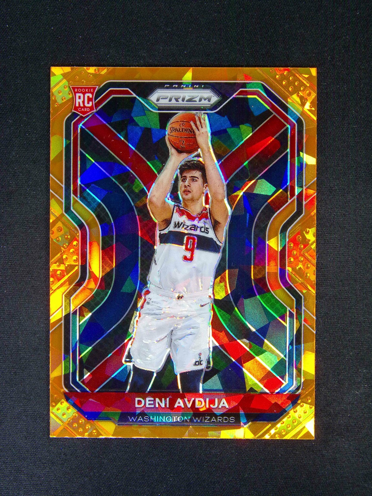 2020-21 Panini Prizm Deni Avdija #290 RC Rookie Orange Ice