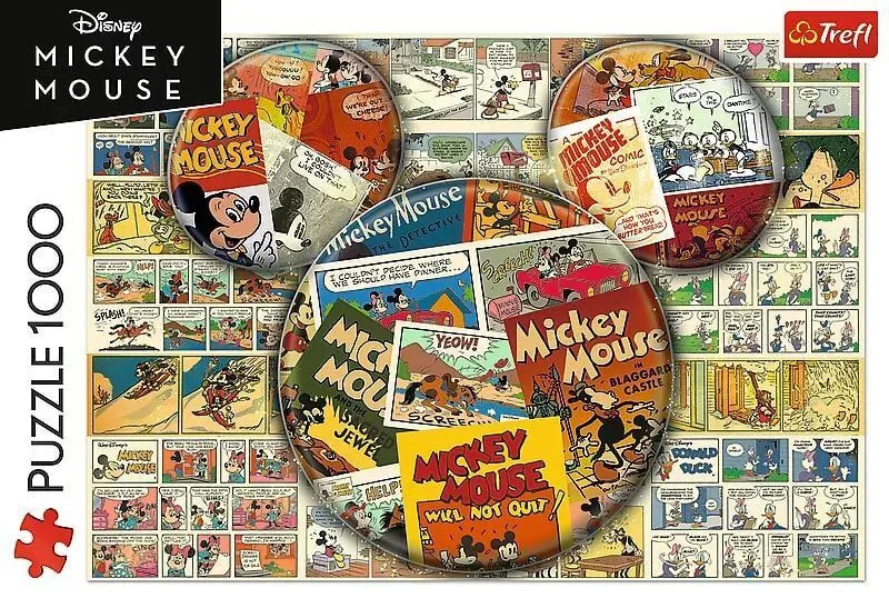 Puzzle Trefl 1000 Teile Comic Mickey Mouse Disney - Bild 4