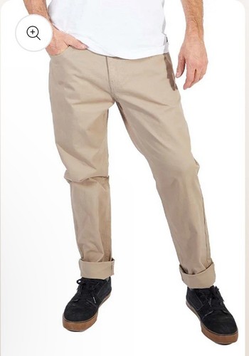 Silver Jeans Ashton Pants Straight Slim Fit Slim Leg Mens 36 32 NEW Khakis - Picture 8 of 8