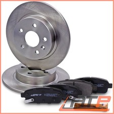 DISCHI FRENO + PASTIGLIE POSTERIORI SOLIDI Ø268 PER CHEVROLET CRUZ 09- TRAX