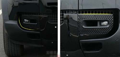 Front Bumper Fog Lamp Grille Mesh Trims Fits For Defender 90 110 130 2020-2023 - Picture 4 of 6
