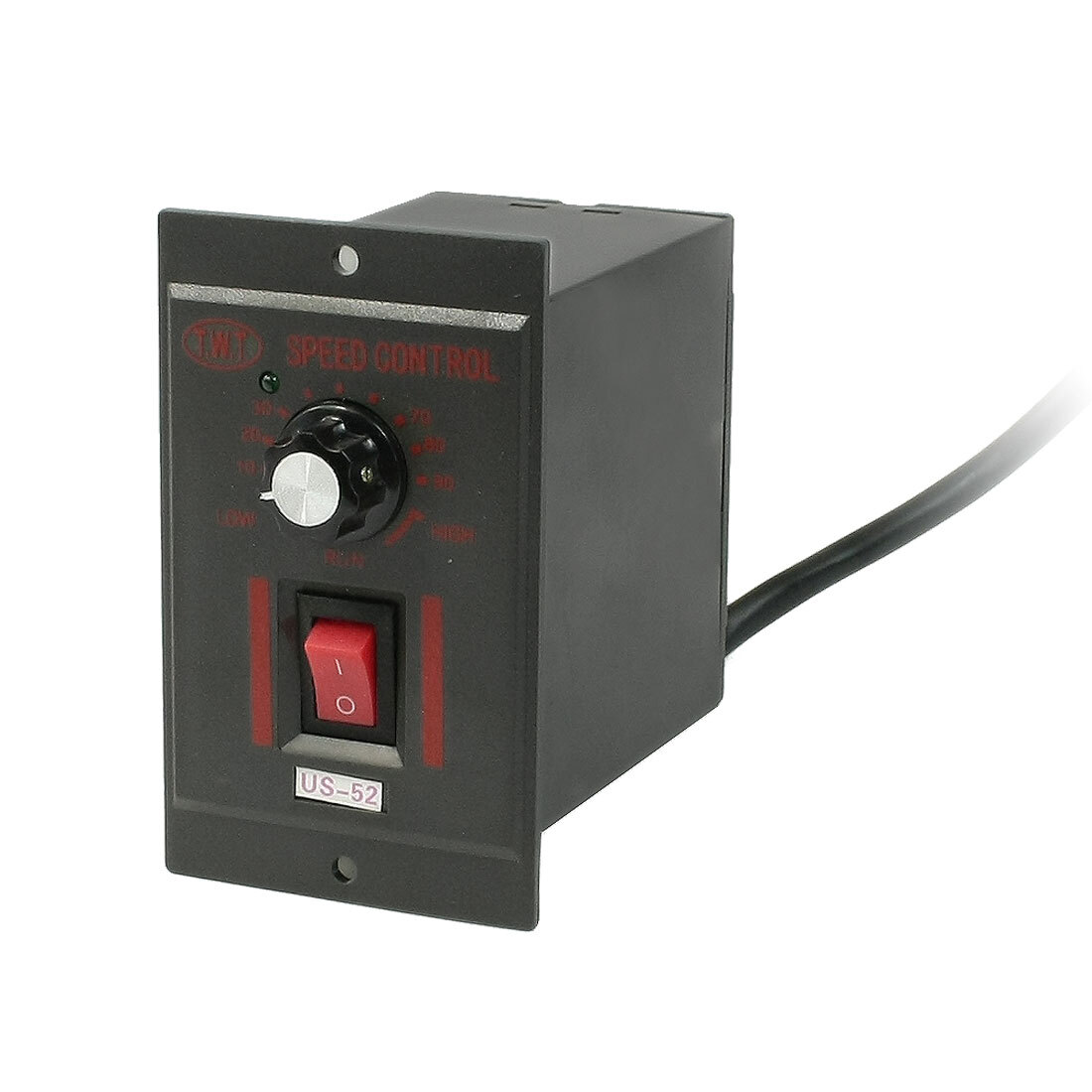 AC 220V 90W 6pin enchufe interruptor de control velocidad de motor Controlador