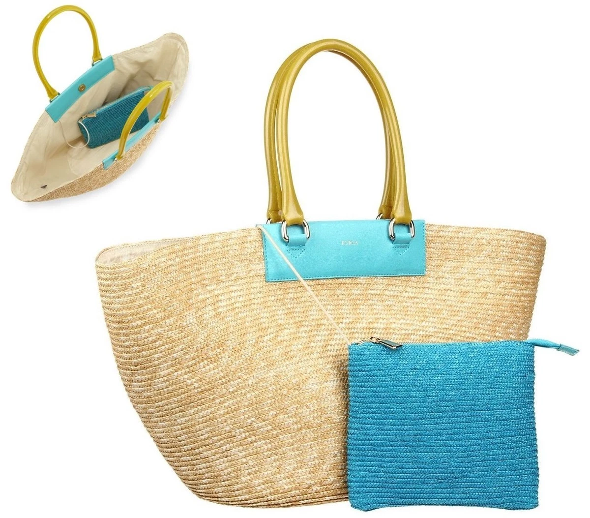 Furla turquoise bag new arrivals