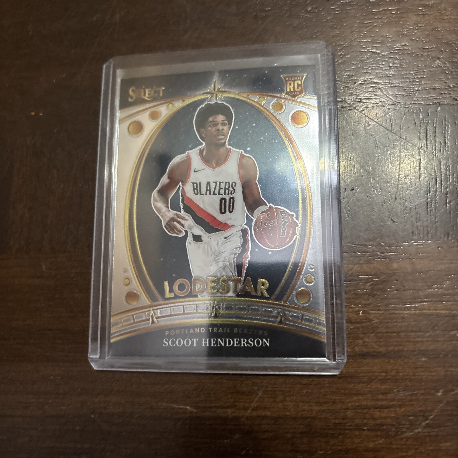2023-24 Panini Select NBA Scoot Henderson Lodestar RC SILVER HOLO SP BLAZERS