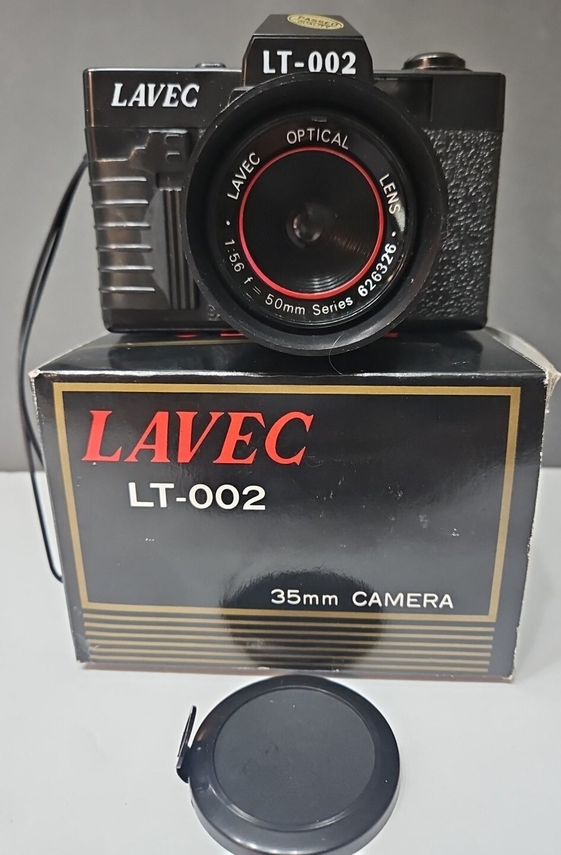 Lavec LT-002 35mm Camera With Original Box Lens Cover Taiwan EUC