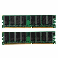 2 x  1GB = 2GB PC2700U DDR for Apple Power Mac G5 1.6GHz (M9020LL/A)
