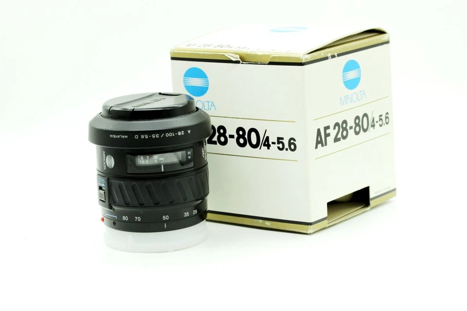 Boxed Minolta AF ZOOM 28-80mm f4-5.6 Macro A-mount from Japan [Exc] - Image 3 of 4