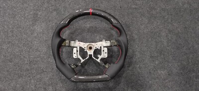Fit For Toyota Camry/Hilux/Estima/Highlander/Fortuner D-Cut Carbon Steering