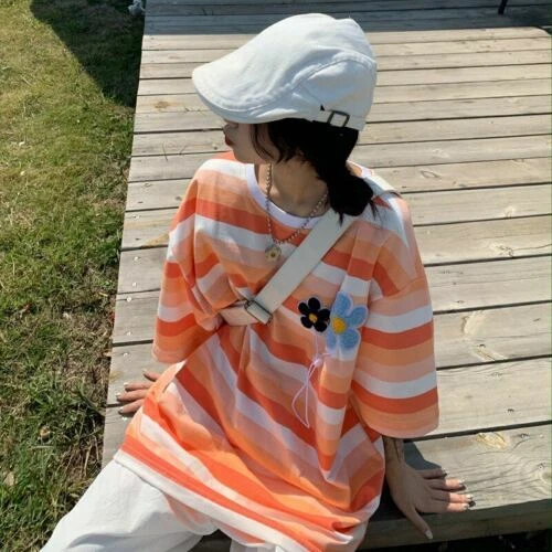 Cartoon Blue Tops & Shirts for Women