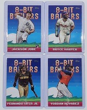 (4) 2025 Topps Series 1 Celebration JACKSON JOBE RC 8-Bit Ballers +  MORE Lot