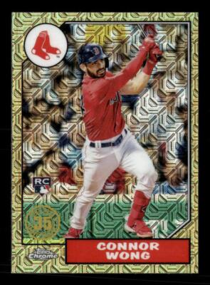 2022 Topps #T87C-12 Connor Wong Boston Red Sox