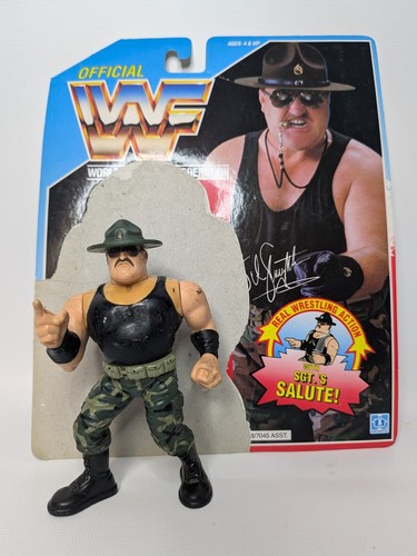 Sgt Slaughter Series 3 WWF  Hasbro WWE Figure Grea...