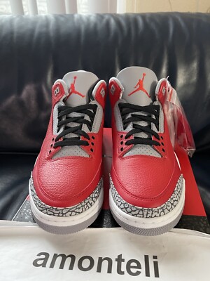 BRAND NEW JORDAN 3 RETRO SE UNITE FIRE RED 2020 - CK5692-600