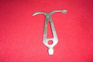 Rare Vintage Horse Hoof Pick Combination Tool North & Judd Anchor Mark