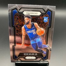 2023-24 Panini Prizm #295 Mike Miles Jr. RC Dallas Mavericks