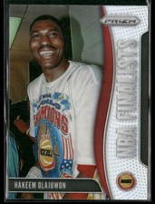 2019-20 Panini Prizm #10 Hakeem Olajuwon #10 NBA Finalists Silver
