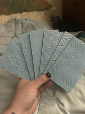 Sculpey-Flexible Silicone Texture Sheets-6 sheets but they are double-sided 