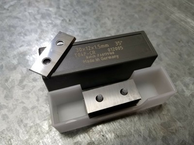 Carbide Insert Knife 30mm x 12mm x 1.5mm 10 Pack MADE IN 