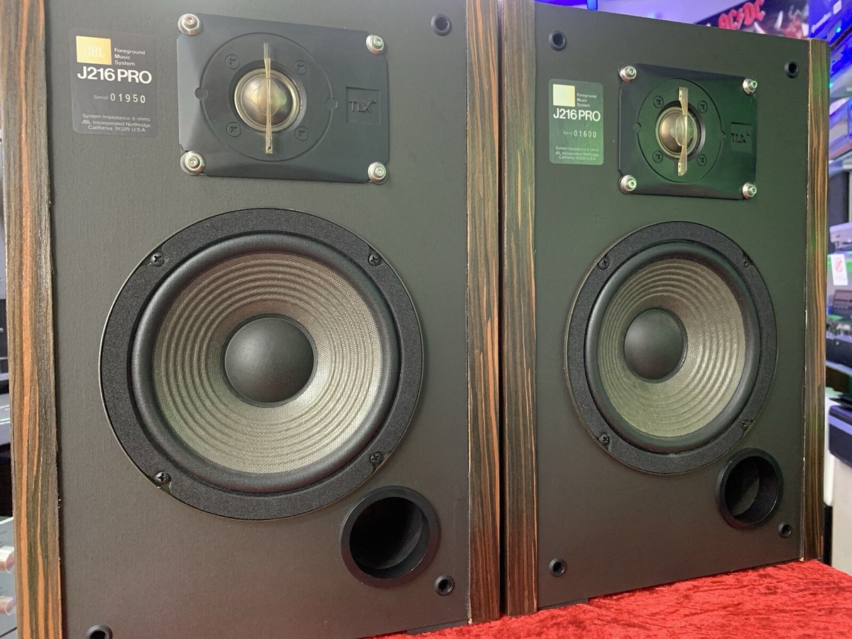 JBL J216 PRO Studio Monitor Speaker 2Way 60WATTS RMS Vintage JBL J216 PRO Studio Monitor Speaker 2Way 60WATTS RMS Vintage