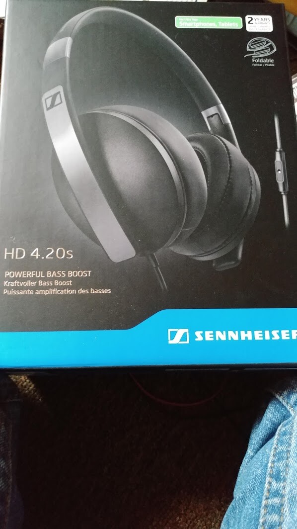 SENNHEISER HD 4.20s Over the Ear Headphone - Black | Acquisti Online su eBay