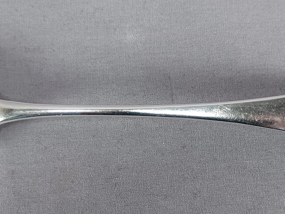 Peter & Ann Bateman London colher de prata esterlina monogramada GML C. 1797 A - Imagem 3 de 4