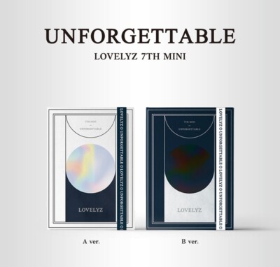 Lovelyz - 7th Mini Album [Unforgettable] Photo Book Cards K-Pop