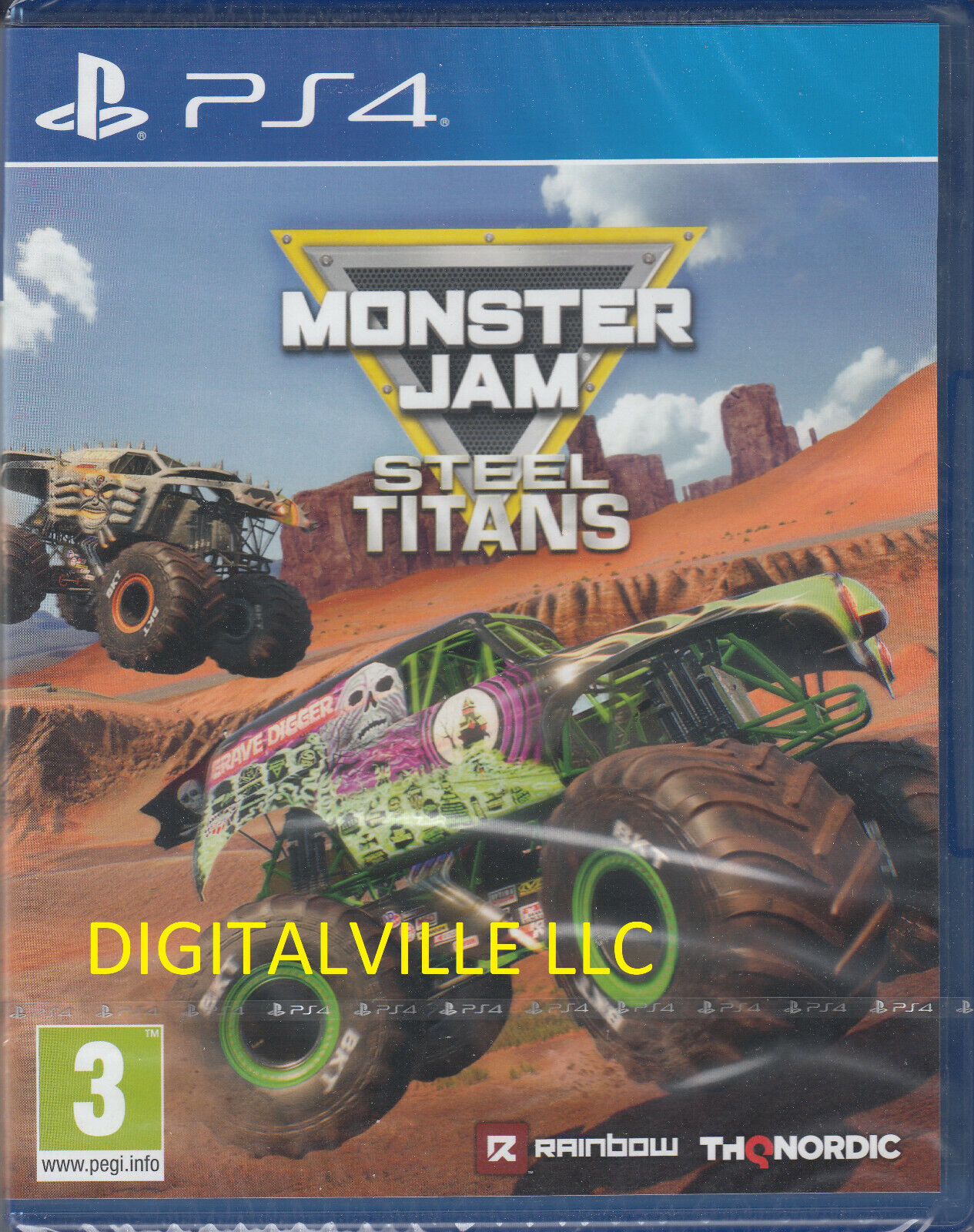 Monster Steel PS4 Brand New Factory Sealed Truck Crush PlayStation 4 eBay