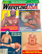 WRESTLING USA 1989 Steamboat-Ric Flair-Kerry Von Erich-Dusty Rhodes-Muta-Savage