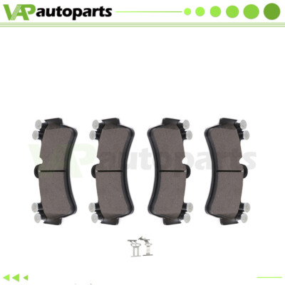 Front Brake Pads Kit Set For 2008-10 Porsche Cayenne GTS 2007-15 Audi Q7