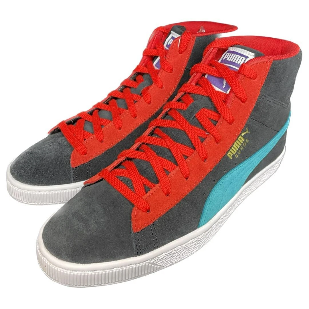 PUMA Suede MID Black Sneaker 27cm