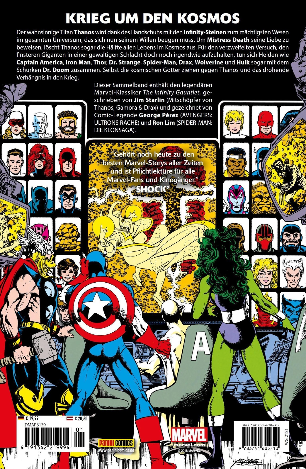 Thumbnail - The Infinity Gauntlet: Die Ewige Fehde | Jim Starlin (u. A.) | Deutsch