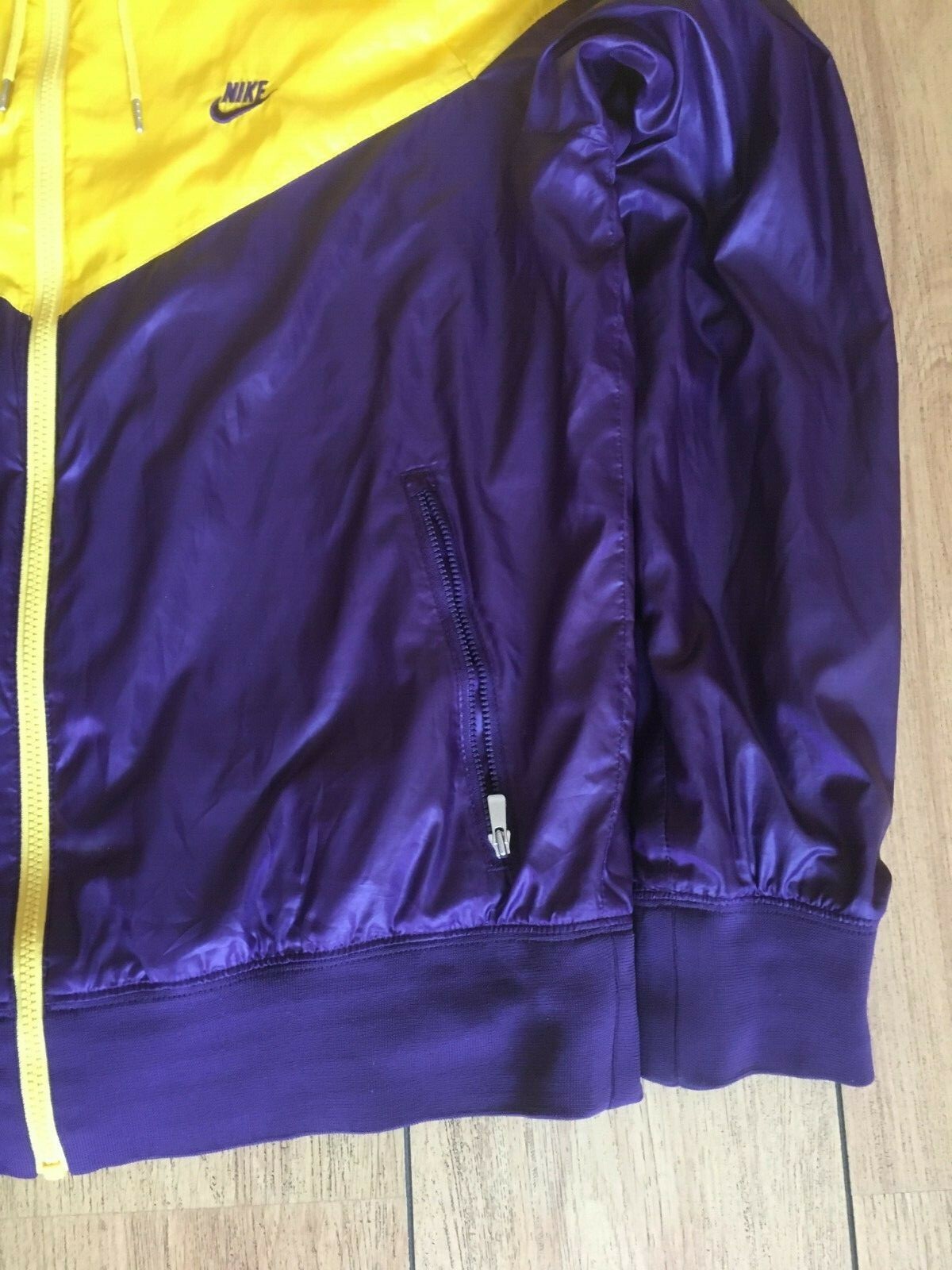 Nike Windrunner 48 Jacket Purple Yellow 