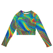 Psychedelic HM Simi Design Long Sleeve Top