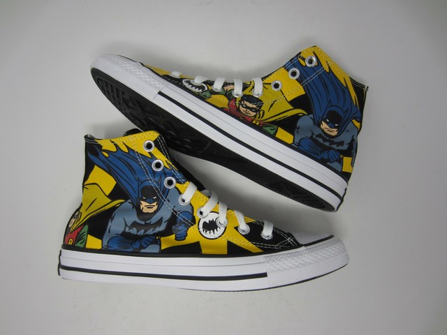 converse chuck taylor all star hi dc comics batman sneaker