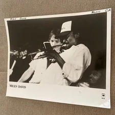 Miles Davis Press Photo 8x10”. See Description.