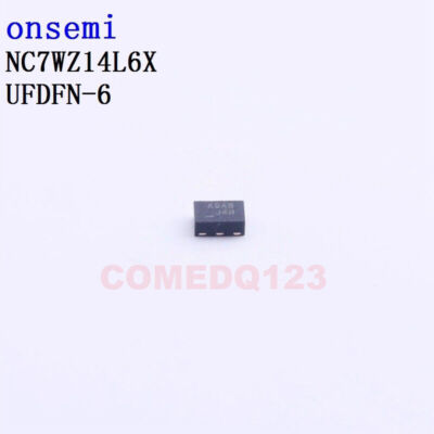 5PCSx NC7WZ14L6X UFDFN-6 onsemi inverters #E7