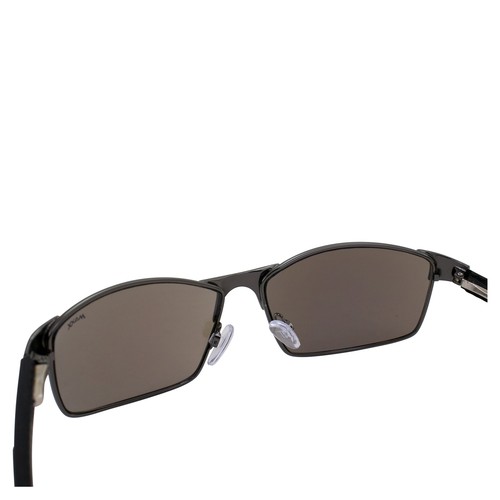Maxx Speed Sport Golf Reiten Sonnenbrille metallfarbenes Metallgestell blaue rauchfarbene Gläser - Bild 5 von 8