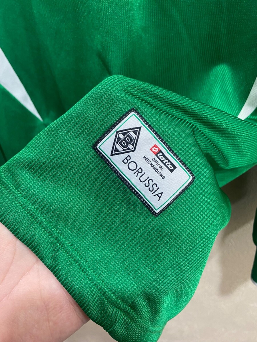 Maillot Borussia Mönchengladbach 2005/2006 Extérieur Lotto, Taille S, Vintage - Maillot Foot Rétro