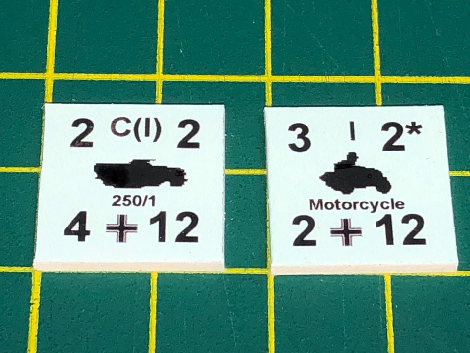 Panzer Leader - Set supplementare The Maginot Line, 72 contatori, per