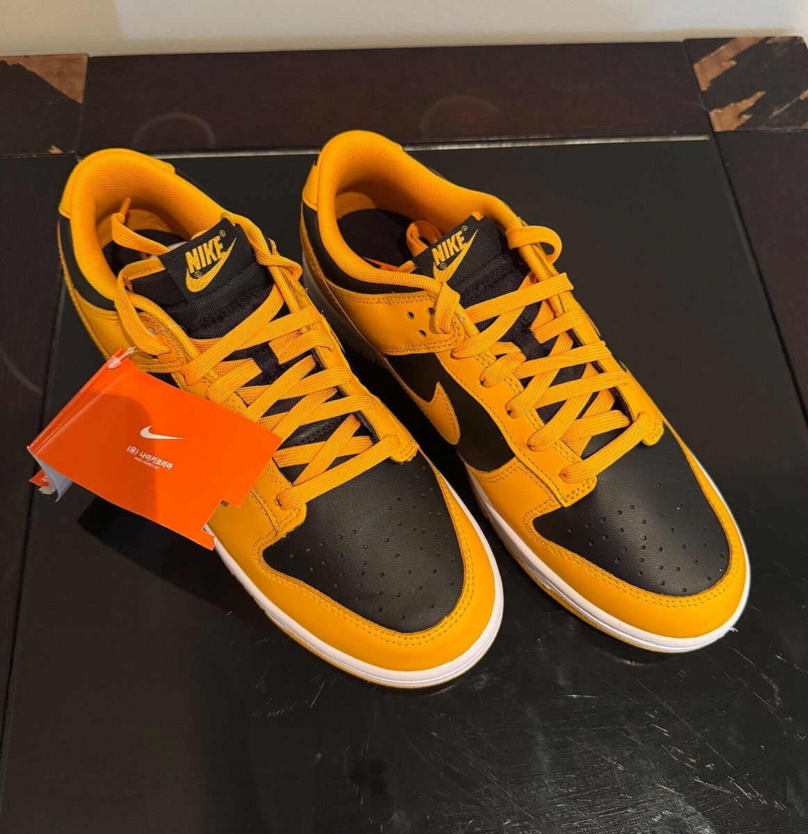 Nike Dunk Low Championship Goldenrod 2021, Black/Goldenrod Nike Dunk Low Championship Goldenrod 2021, Black/Goldenrod