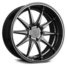 1 18x10.5 20 Xxr 527d 5x114.3 Chromium Black Wheel