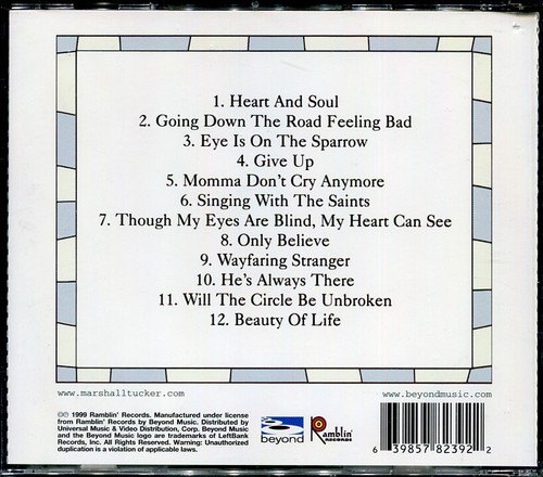 The Marshall Tucker Band - Gospel (CD - 1999) - Imagen 2 de 2