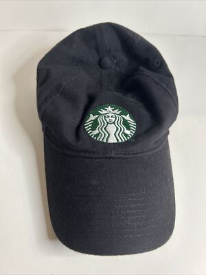 Starbucks Coffee Black Green Fitted New Era Small-Medium M-L
