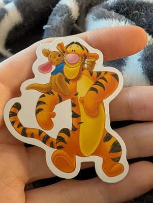 Winnie the Pooh Sticker | Whimsical Cartoon Vinyl, Tigger, Roo