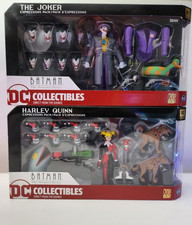 NIB DC Collectibles Expressions Pack Joker & Harley Quinn Batman Animated Series