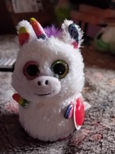 Keel Toys Mini Motsu Fastasy The Unicorn, Mini Plush Soft Toy, BNWT
