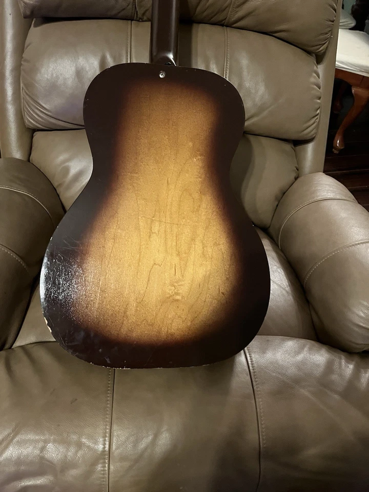 Vintage Oahu Prince  36" Acoustic Parlor Guitar-Excellent Cond! w/Original Case - Image 3 of 4