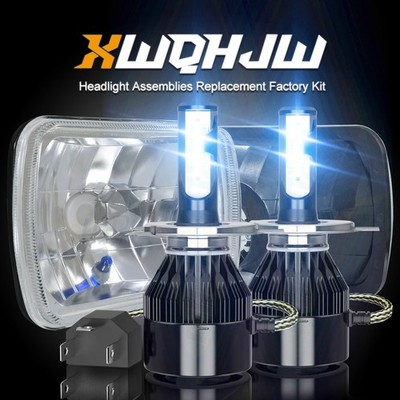 For Mitsubishi Mighty Max Nissan 7x6''inch LED Headlight High/Low Beam DOT 70W H4