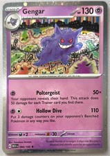 Pokémon TCG Gengar Scarlatto e Viola-151 094/165 Cosmos Holo Raro